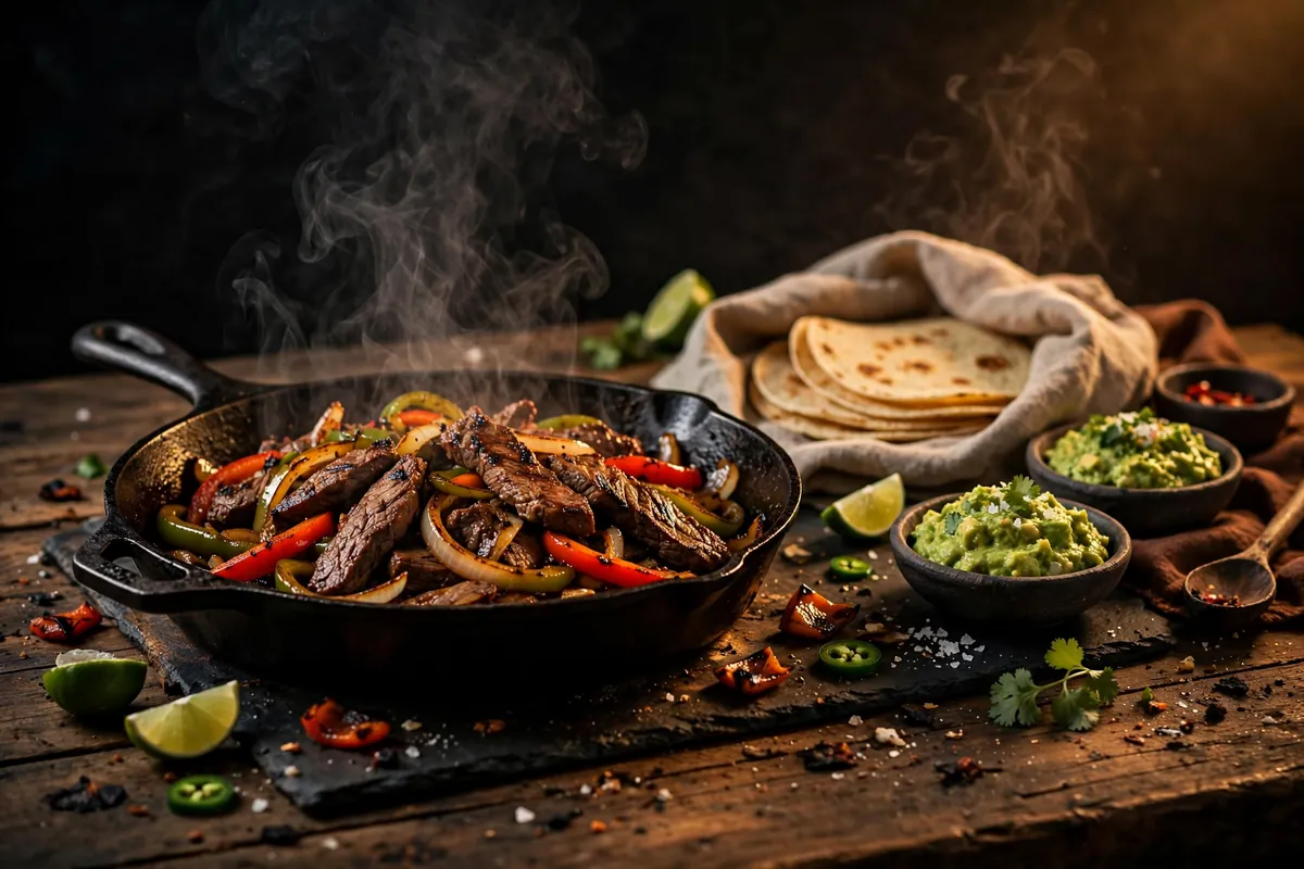 Fajitas for two